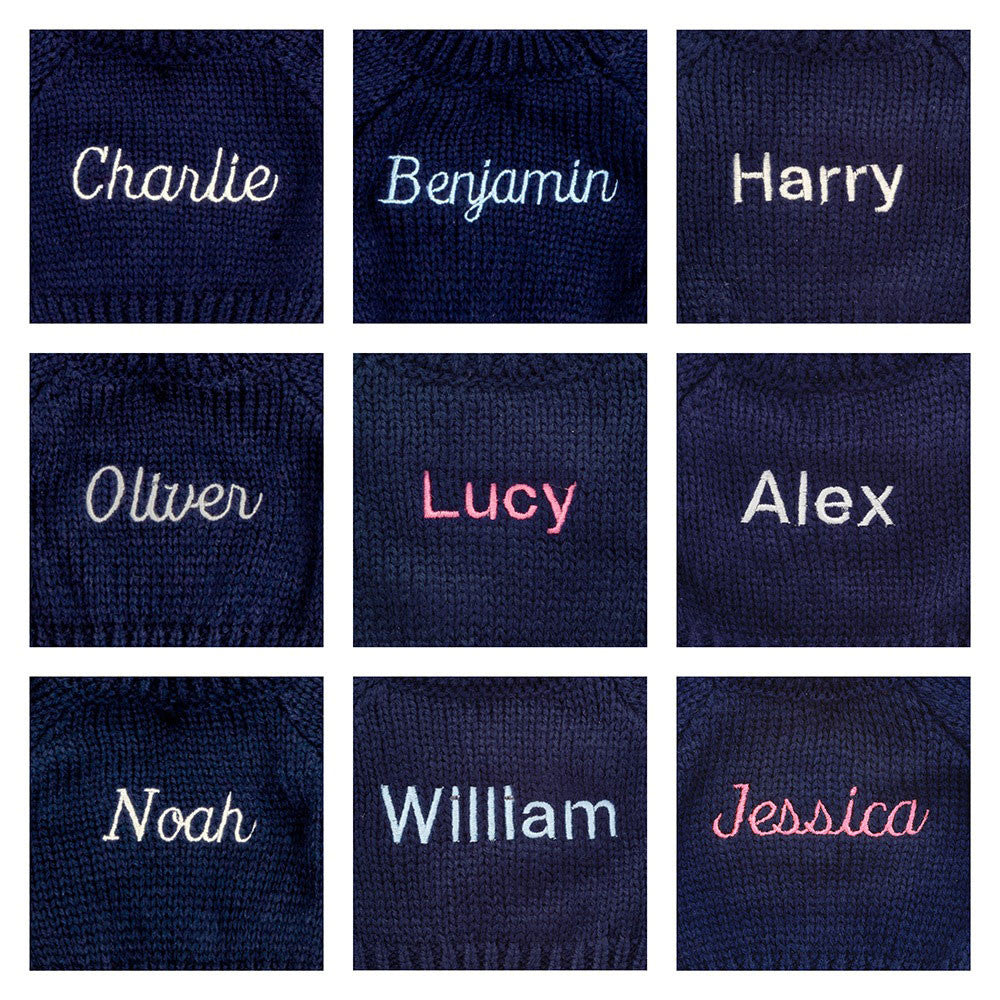 Bashful Twinkle Bunny with Personalized Navy Jumper