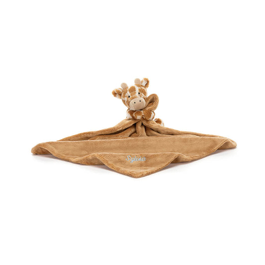 Personalized Bashful Giraffe Soother